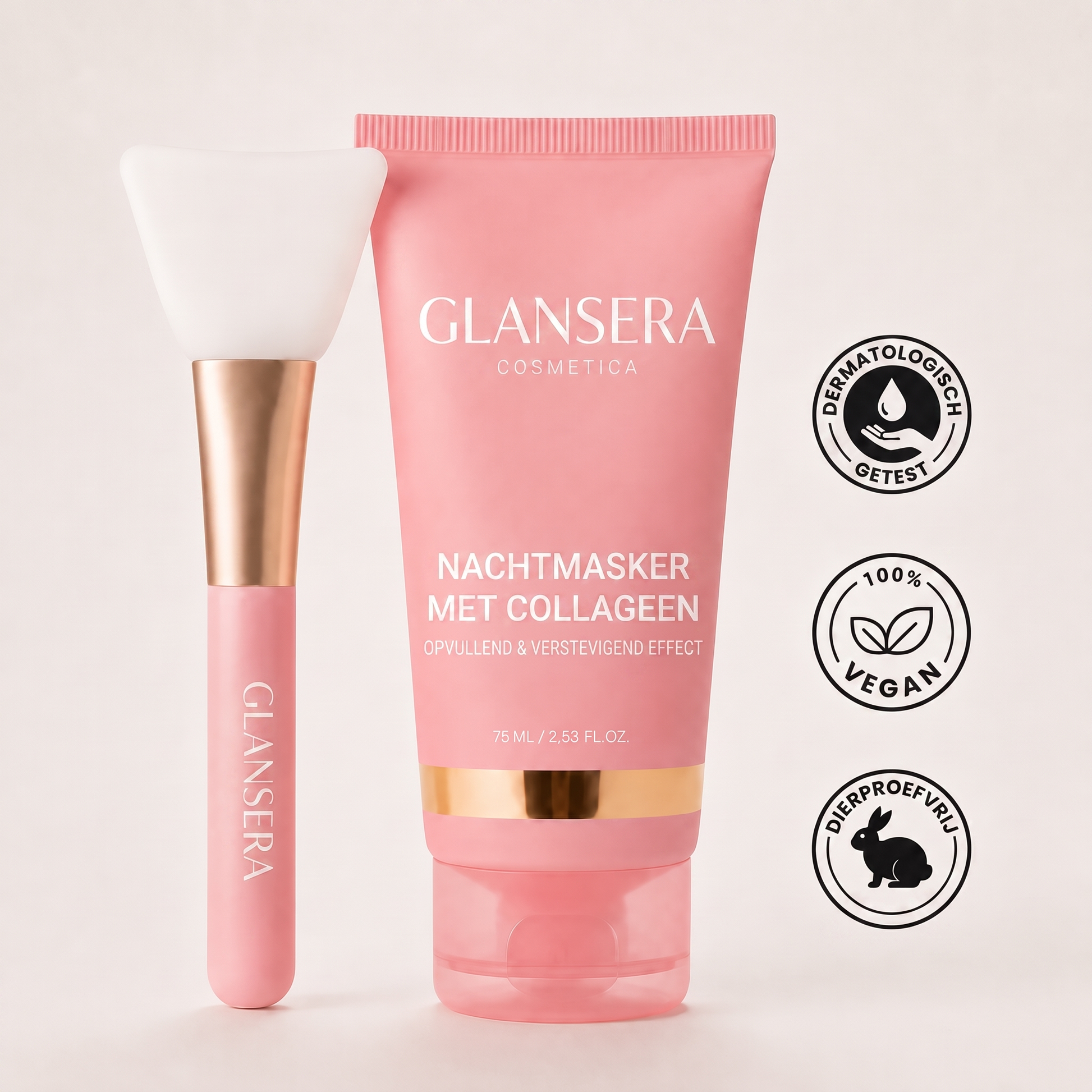 Nachtmasker Glansera