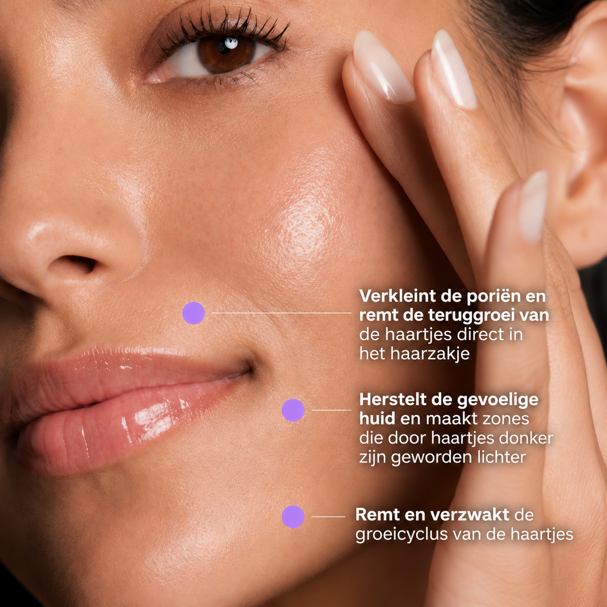 Anti-Haargroei Serum van Glansera