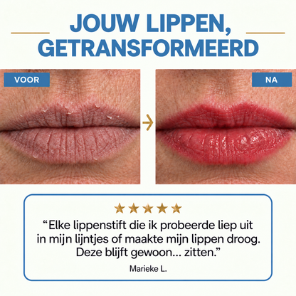 Jouw lippen, getransformeerd - voor en na