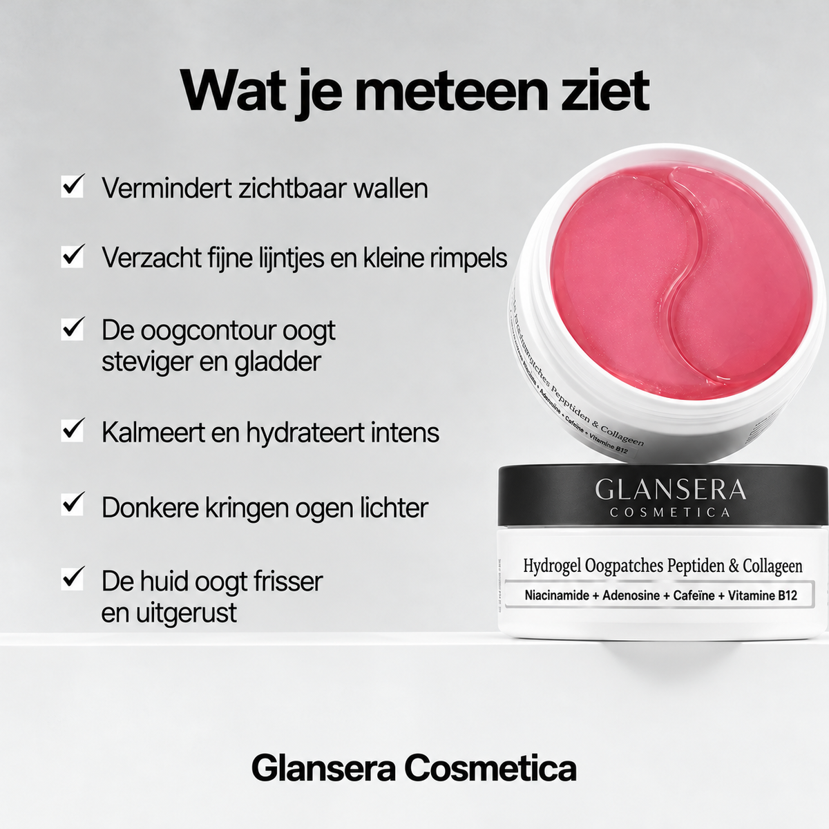 Wat je meteen ziet met de oogpatches