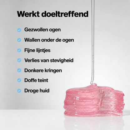 De oogpatches werken op wallen, donkere kringen, fijne lijntjes en een doffe teint